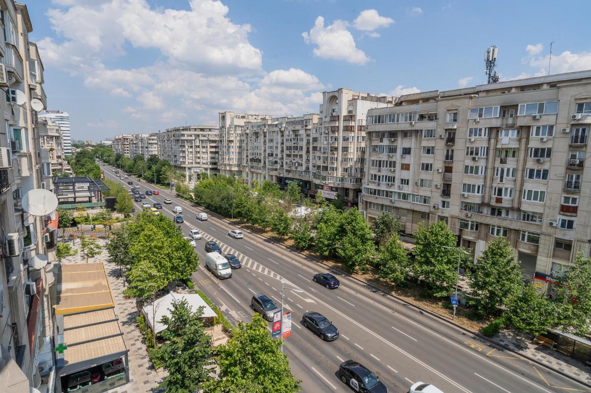 布加勒斯特Luxury 2Br On Decebal Avenue公寓 外观 照片