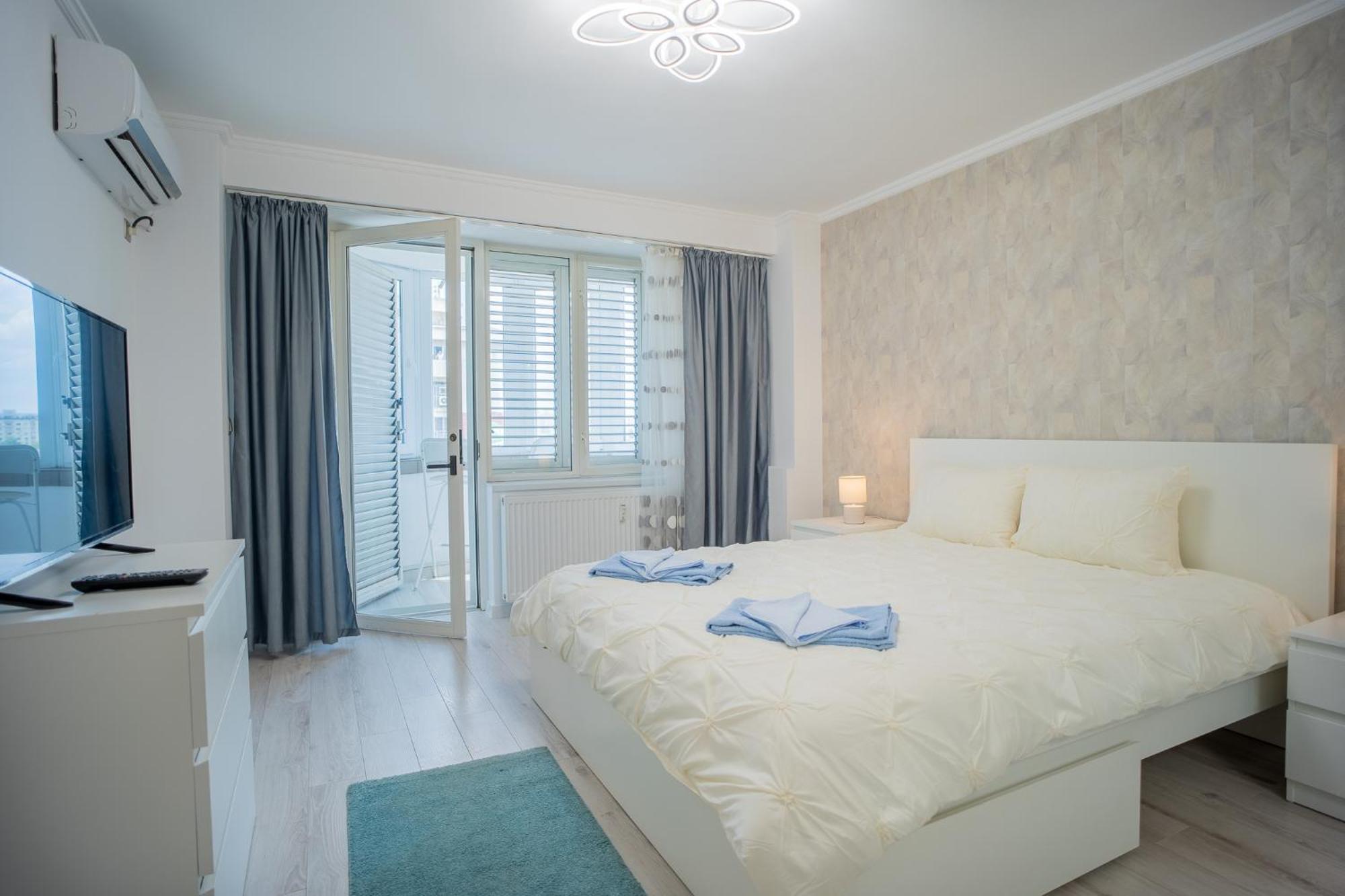 布加勒斯特Luxury 2Br On Decebal Avenue公寓 外观 照片