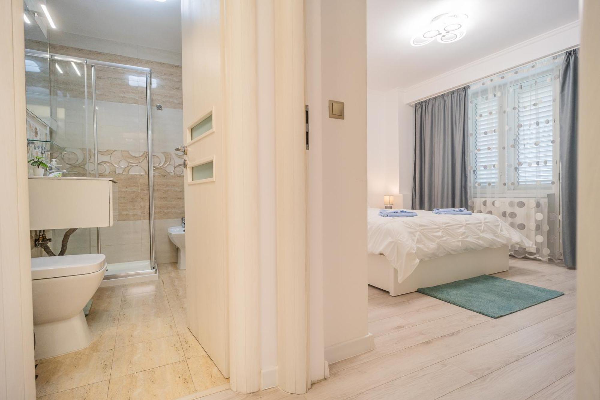 布加勒斯特Luxury 2Br On Decebal Avenue公寓 外观 照片
