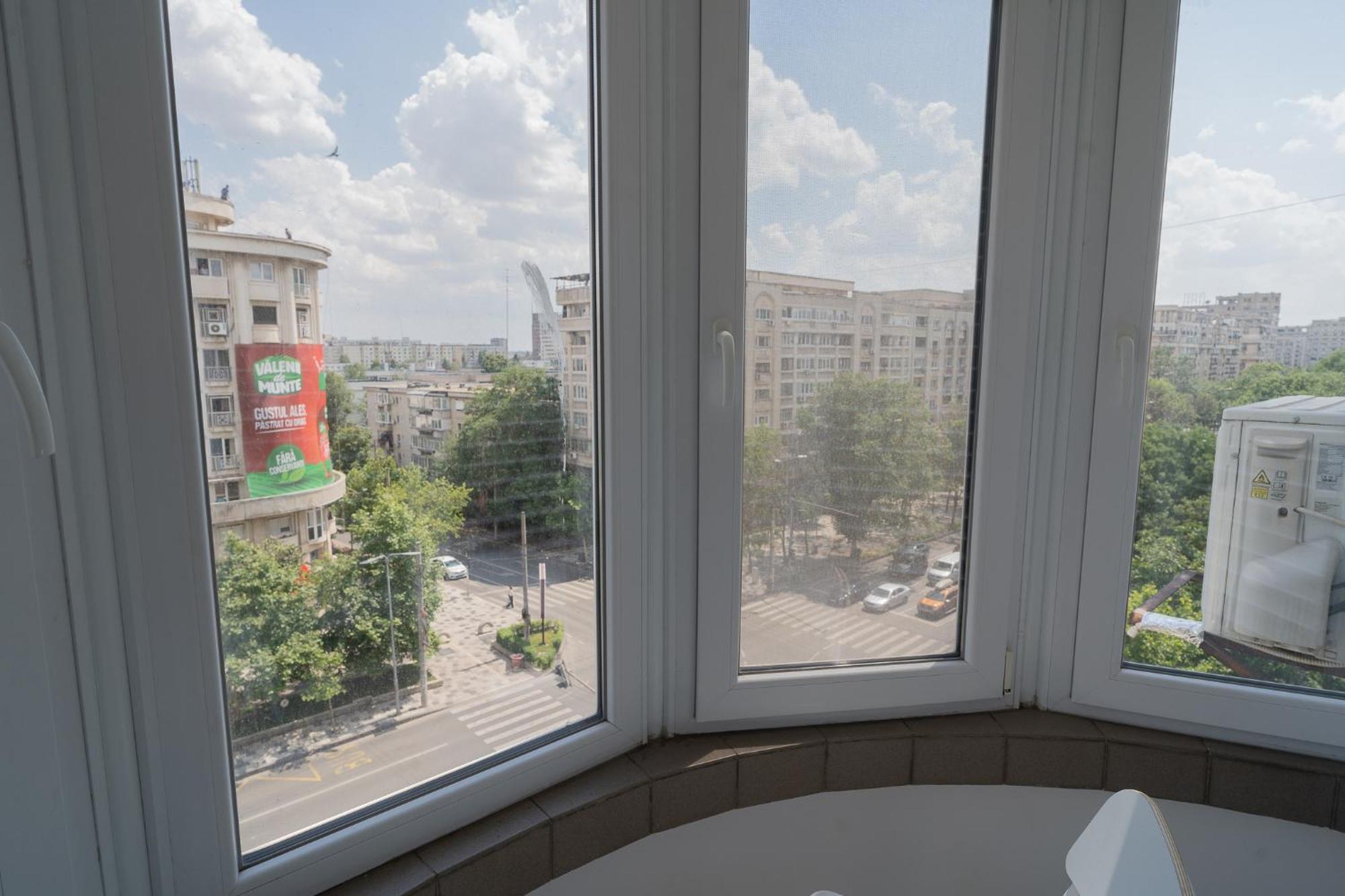 布加勒斯特Luxury 2Br On Decebal Avenue公寓 外观 照片