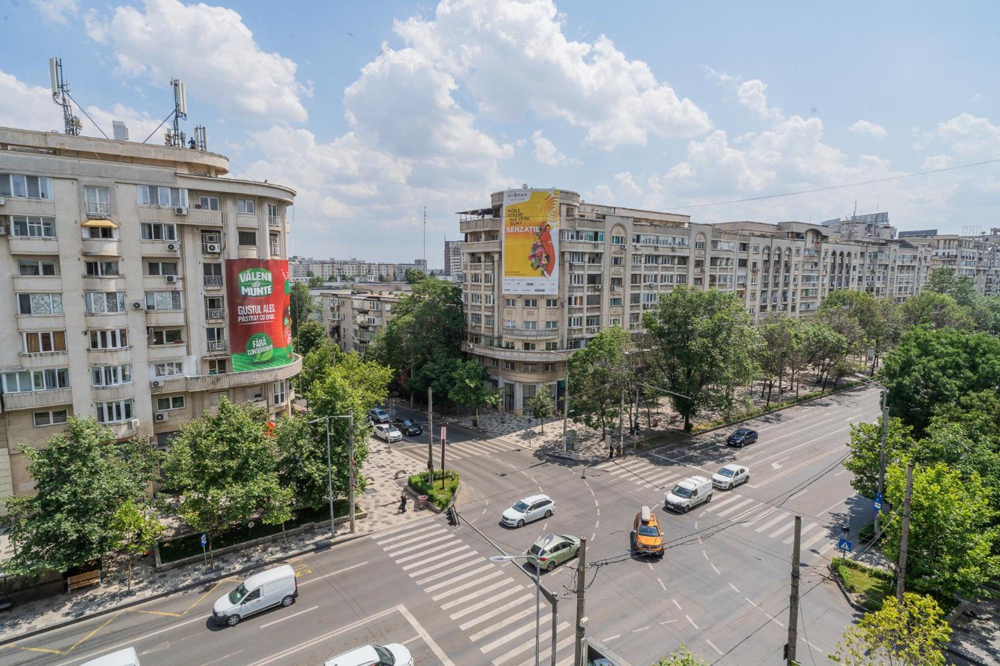 布加勒斯特Luxury 2Br On Decebal Avenue公寓 外观 照片