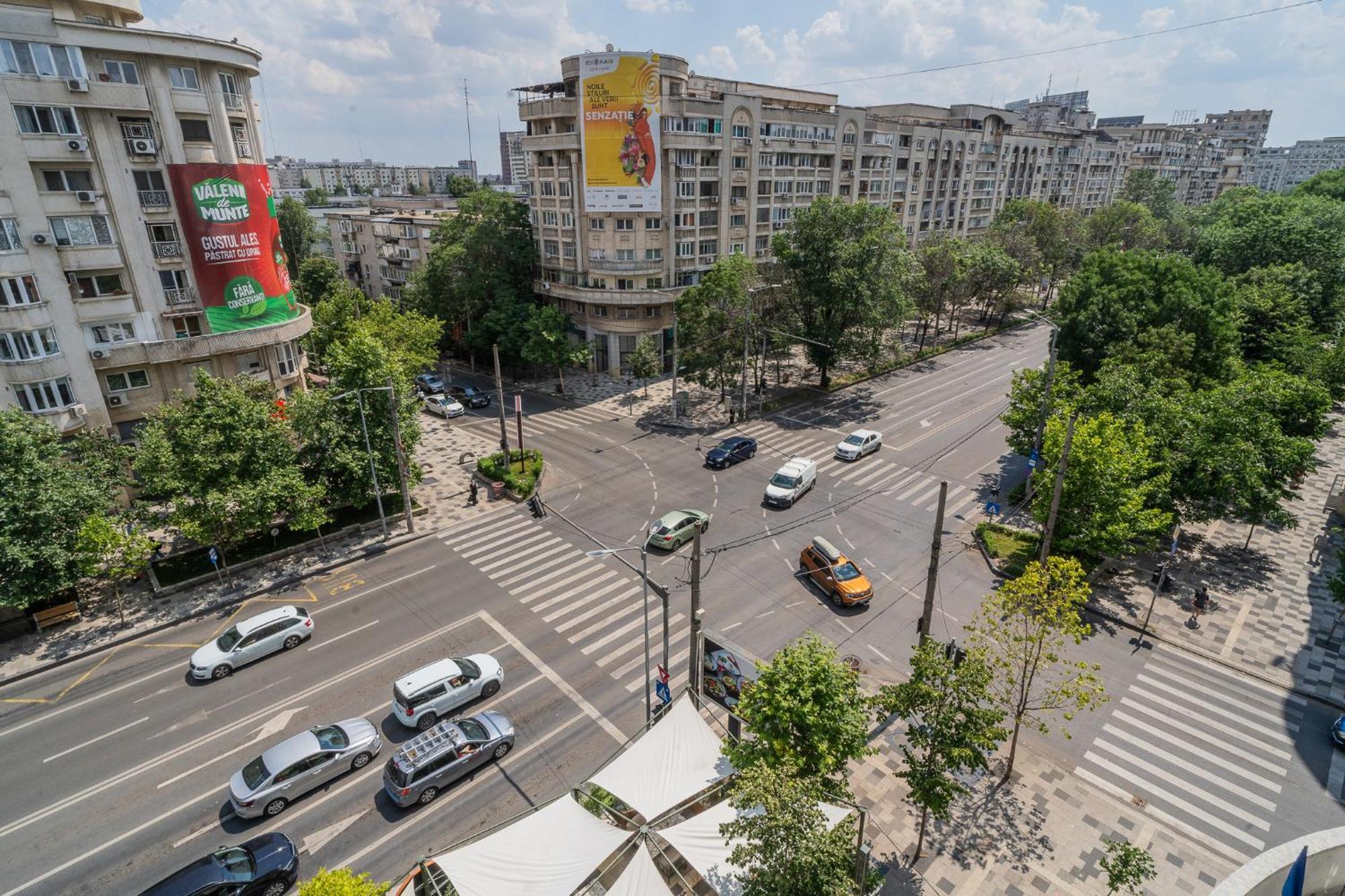 布加勒斯特Luxury 2Br On Decebal Avenue公寓 外观 照片