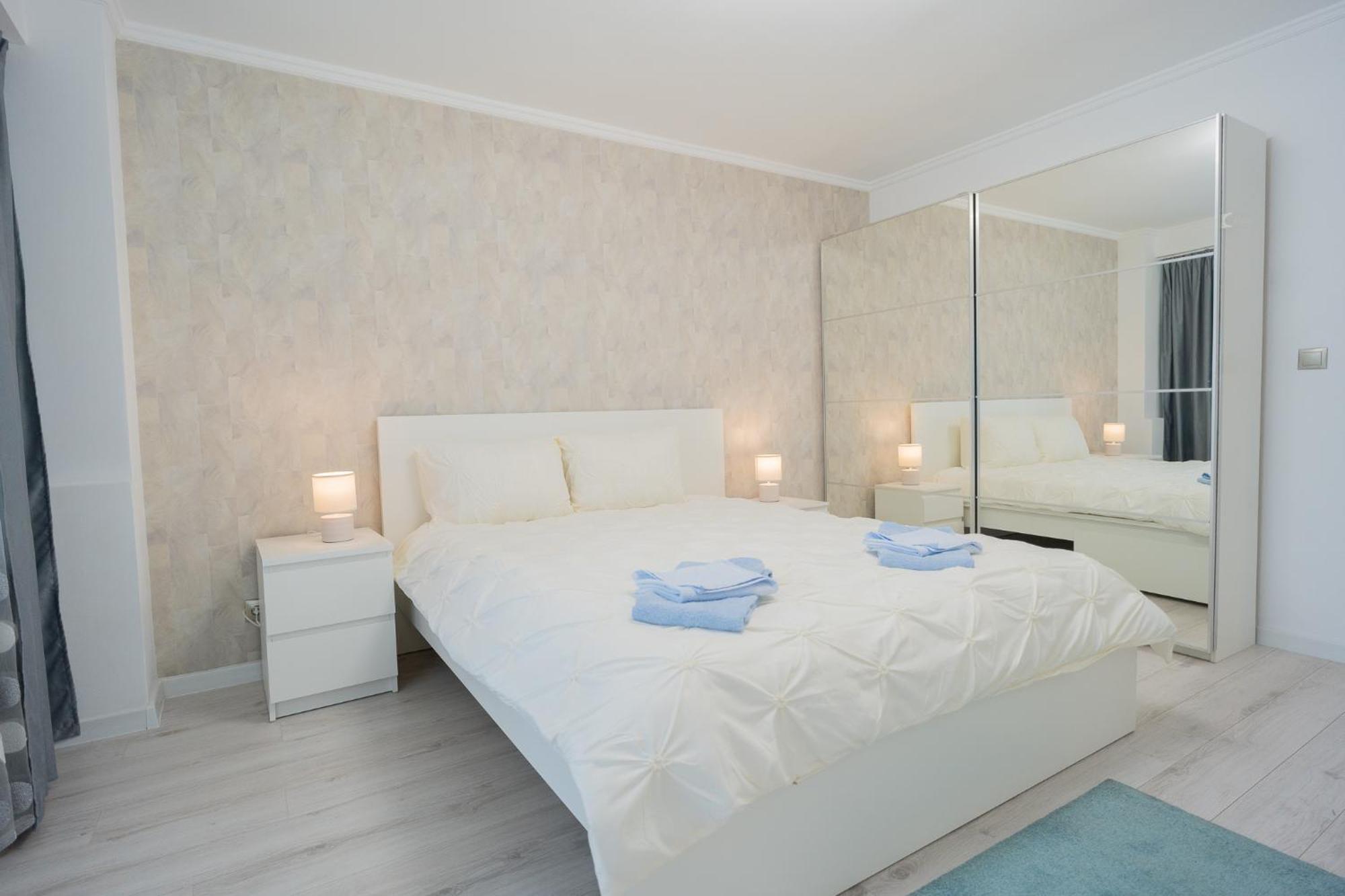 布加勒斯特Luxury 2Br On Decebal Avenue公寓 外观 照片