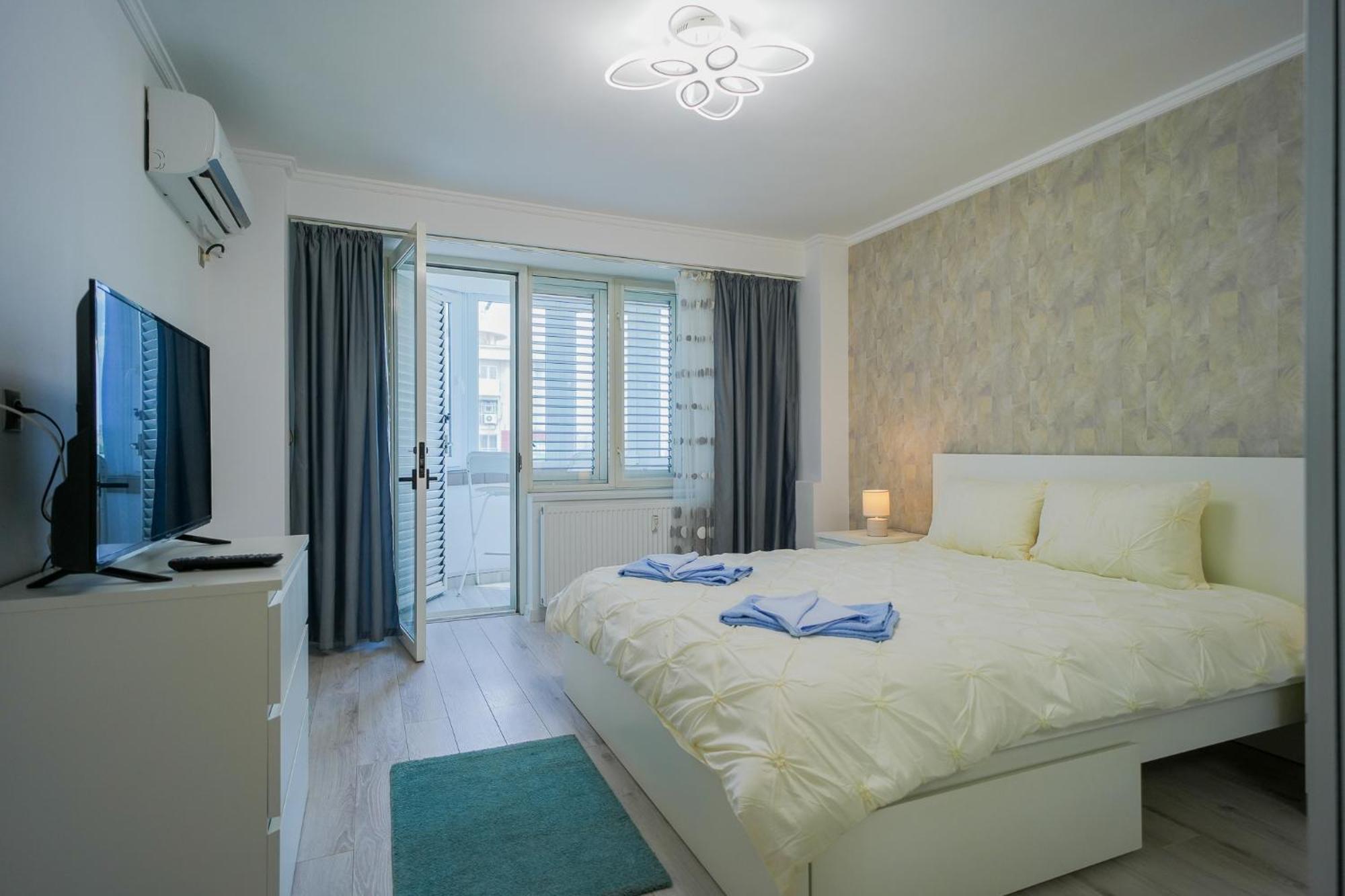 布加勒斯特Luxury 2Br On Decebal Avenue公寓 外观 照片